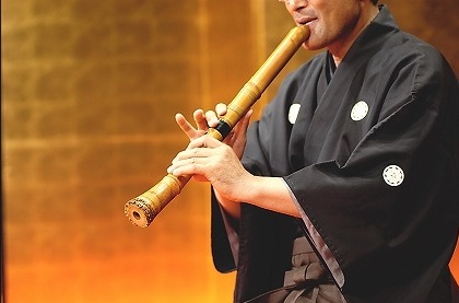 cara bermain meniup shakuhachi